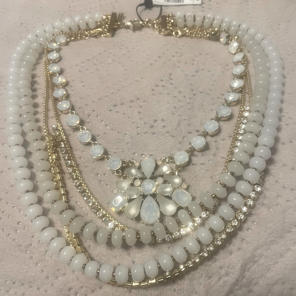 White House Black Market Multilayer Necklace